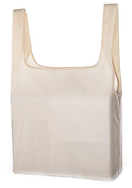 Mato & Hash Reusable Shopping Bags | Large Fold Up Shopping Bag, Heavy Duty Shopper Tote