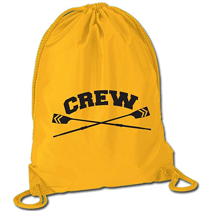 Crew Crossed Oars Sport Pack Cinch Sack | Crew Bags by ChalkTalkSPORTS | Multiple Colors