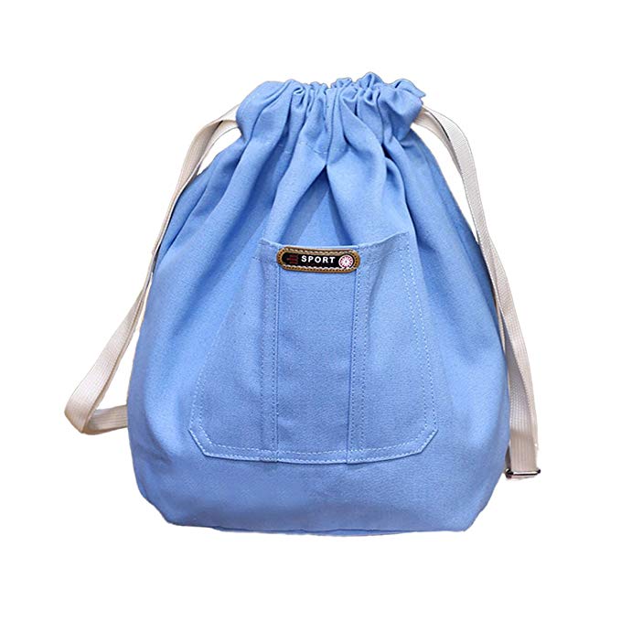 Drawstring Bag,Canvas Drawstring Backpack Sackpack Gymsack,Gym Sack Bag Sport Bag