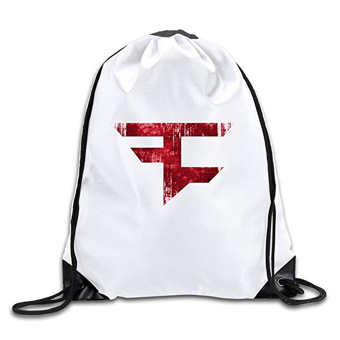 BOoottty Faze Clan Team Logo Drawstring Backpack Bag