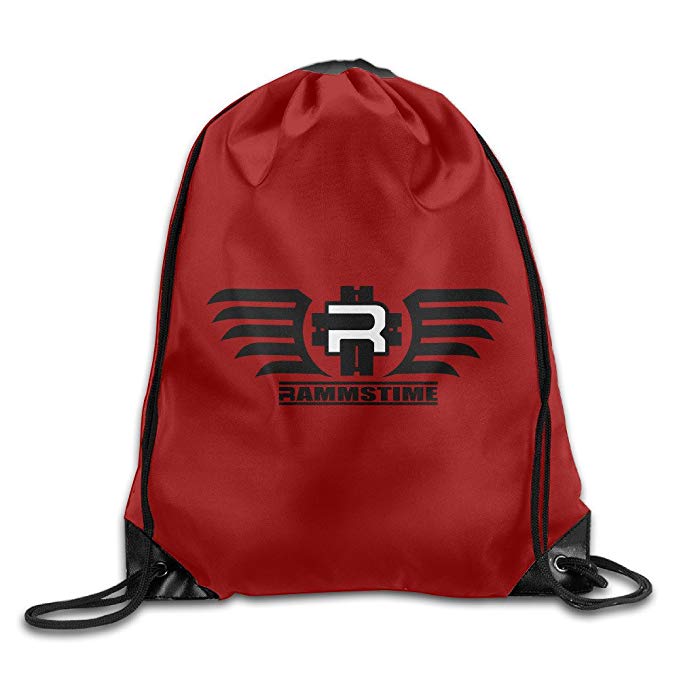 Rammstein Drawstring Backpack Training Gymsack