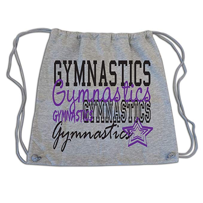 Sports Katz Drawstring Bag Gymnastics Gray